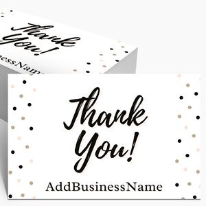 Thank You Cards with Personalization